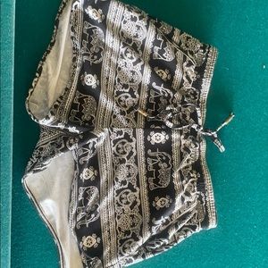 Very soft elephant and pattern shorts